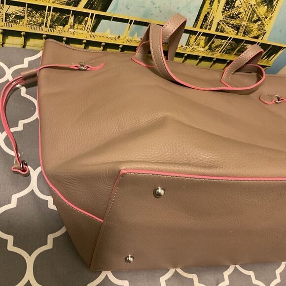 Lodis peppled leather bag tote - Picture 8 of 10